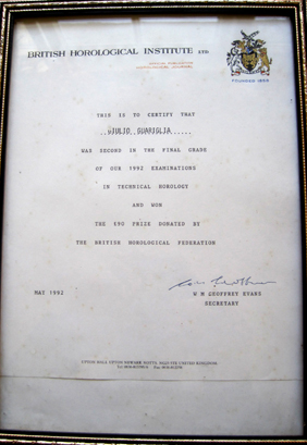 Awarded 2nd prize in the final-grade exams