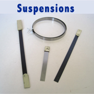 clock suspensions and suspension steel