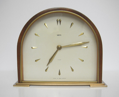 Smiths 1970's clock with modernist design